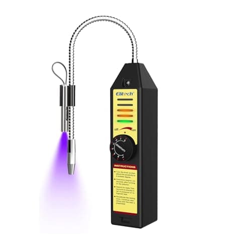 Elitech WJL-6000 Freon Detector de Vazamento de Halogênio Detector de Vazamento de Gás Refrigerante HVAC R22 R410A R134A R1234YF CFCs HCFCs HCFCs Detector de HFCs Alta Precisão