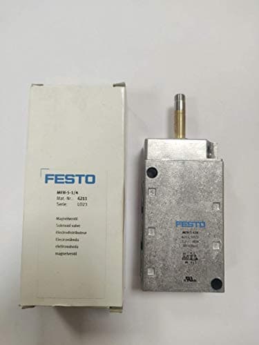 FESTO VÁLVULA SOLENÓIDE 6211 MFH-5-1/4 - FORNECIDO EM PACOTE DE 1
