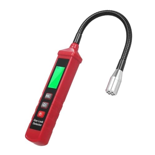 Detector de vazamento gás com sonda 8 polegadas propano e natural para verificação vazamentos combustível como metano gasolina ferramenta profissional