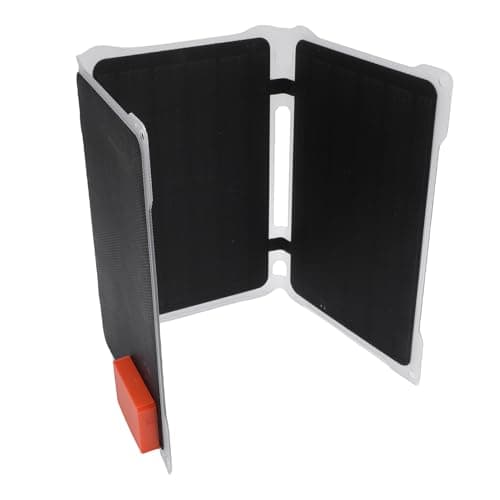 Fabater Painel Solar de Silicone Monocristalino Dobrável de Dupla Face Resistente Ao Envelhecimento 30W para Camping