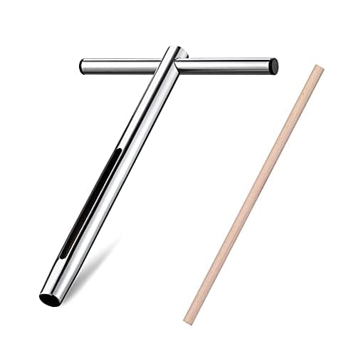Sonda de amostra de solo 30,5 cm com alça T, ferramenta de amostragem de solo, kit de teste de solo, sonda de solo para amostragem de solo cuidados com plantas gramado jardim fazenda