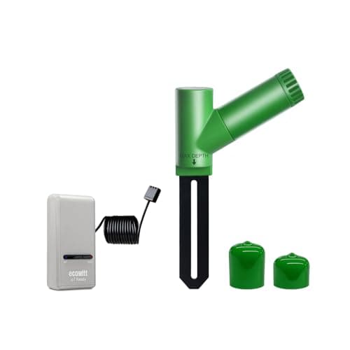 ECOWITT Kit testador de umidade do solo GW1206, inclui gateway Wi-Fi GW1200 IoT e sensor de umidade do solo WH51, 915 MHz