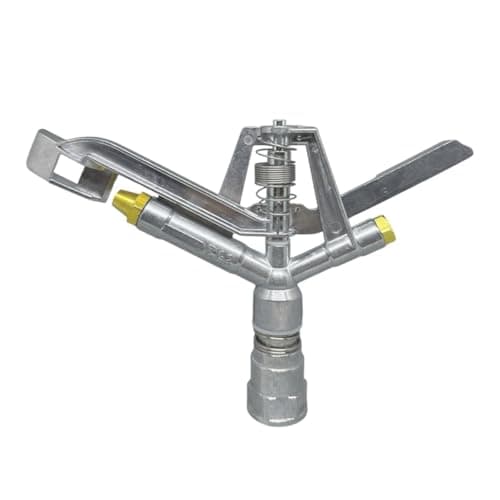 Aspersor Canhão Giratório de Metal para Irrigação de Jardim Cinturão Verde Horta