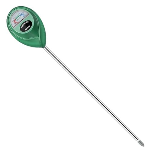 Censinda Medidor de umidade do solo, sonda longa, monitor de umidade do solo para plantas domésticas, sensor de umidade de higrômetro de solo para interior e exterior, jardim, fazenda, cuidados com