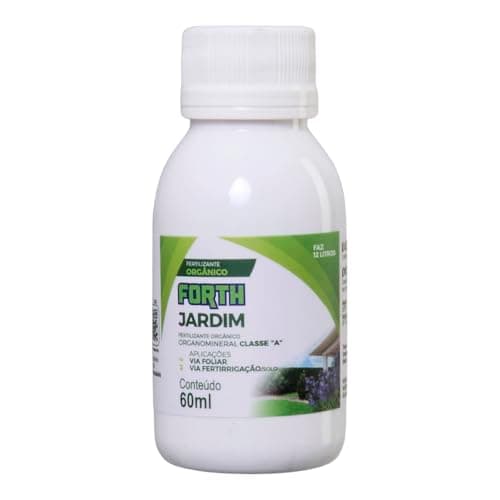Forth Jardim, Fertilizante Concentrado, NPK + 8 Micronutrientes, 60ml
