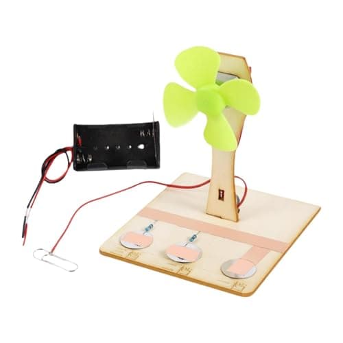 Generic Kit para Montar Ventilador, Kit de Experimentos de Física, Conjunto para Meninos E Meninas.