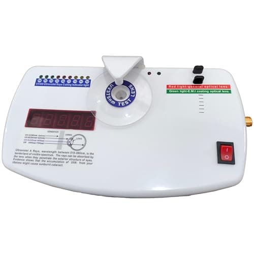 Medidor UV, testador de lentes ópticas anti-UV, detector de raios ultravioleta, medidor UV400