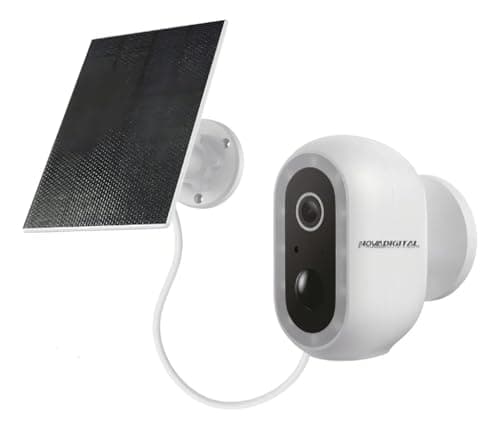 Camera De Segurança Inteligente Com Bateria e Painel solar Compativel com Alexa Google Home