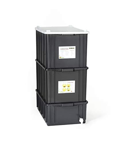 Composteira Doméstica/Minhocário G - 60 litros - Casológica