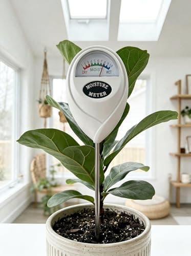 Medidor de umidade do solo, monitor de umidade do solo para plantas domésticas, sensor de umidade de higrômetro de solo para ambientes internos e externos, jardim, fazenda, cuidados com plantas de