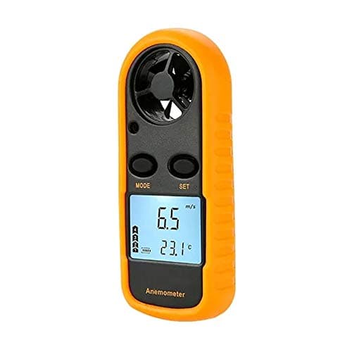 Anemômetro Digital Portátil - Paraglider/Kite/Drone/Surf/Voo