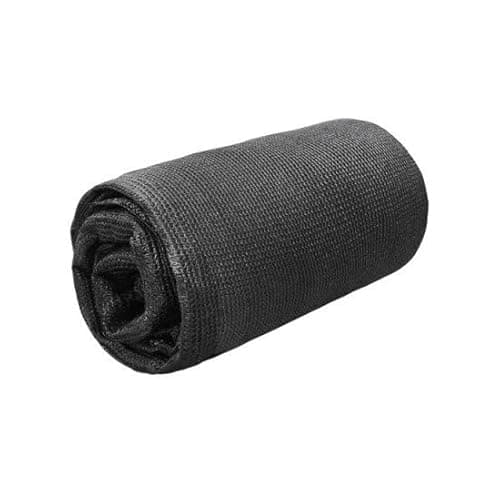 Tela de Sombreamento 50%, Preta, 4x2m, Proteção Solar para Jardim e Estufa