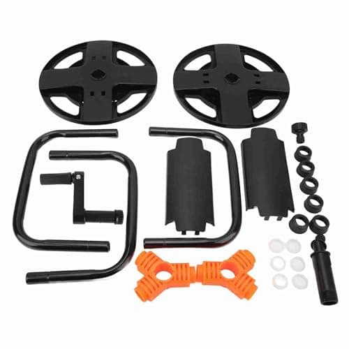 Generic Carretel de Mangueira Carretel Portátil de Enrolamento de Mangueira ABS Ferramenta de Braço único para Irrigação de Lavagem de Carros de Jardim, 9,4 X 9,8 X 12,8 pol. - Usos Extensivos, Fácil