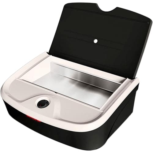 Mega Bell, Estufa esterilizadora para manicure e pedicuri, Exterilix Compact Collor, Bivolt, Caixa ecológica, Base preta com detalhes branca