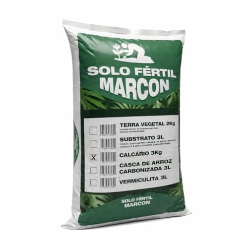 Calcário Dolomítico 3kg para Corrigir Ph Do Solo Fértil Marcon
