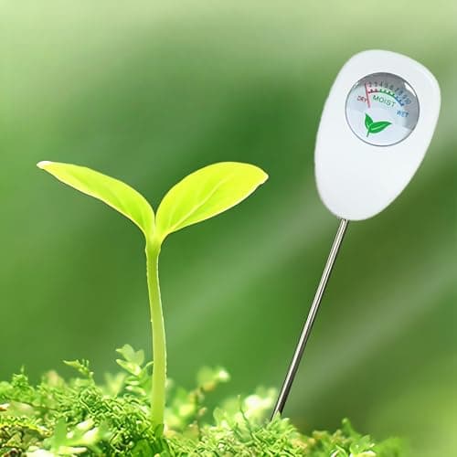 Medidor de umidade do solo, sem necessidade de pilhas, indicador de nível de água, detector de sensor de umidade portátil para vasos de plantas internas e externas, jardim, gramado, fazenda e cuidados