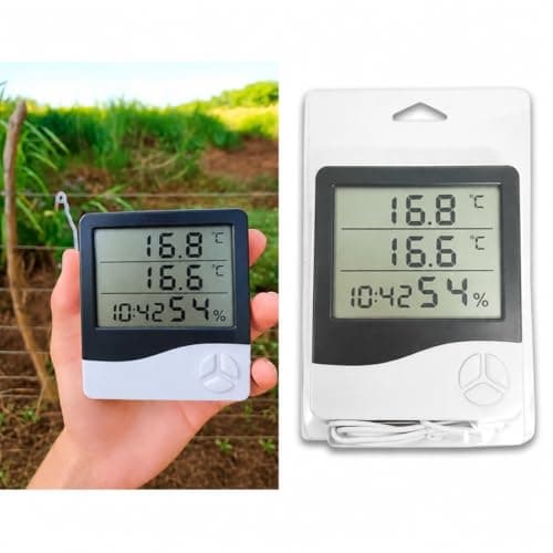 Termo-Higrômetro Digital com Sensor
