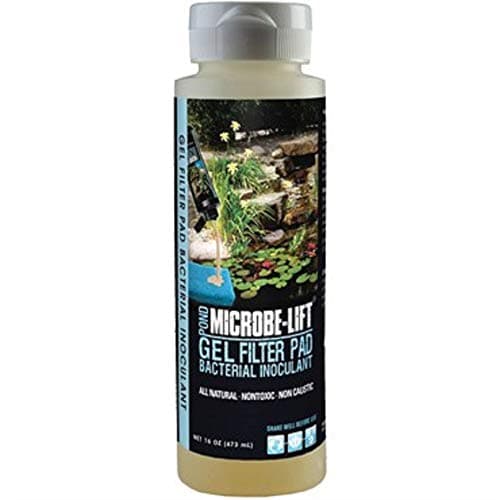 Microbe Lift Almofada de filtro de gel para lagos de 473 ml para inoculante bacteriano GEL16