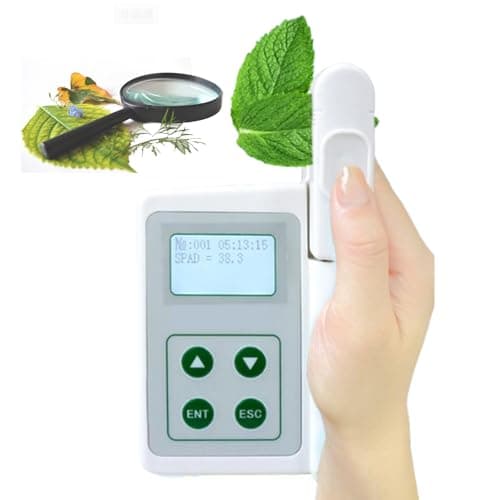 Medidor Portátil De Clorofila, Dimensões: 140×85×45mm, Precisão: ±1,0 SPAD, Medição Rápida Em 3 Segundos, Tela De LED + 2 GB De Armazenamento De Dados,B