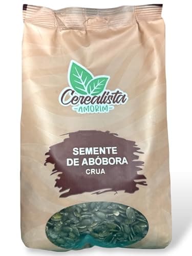 Semente de Abóbora Crua 1Kg Cerealista Amorim
