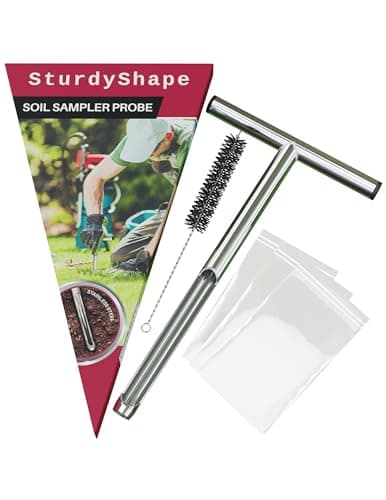 SturdyShape Kit de amostragem de sonda de solo (12 polegadas)