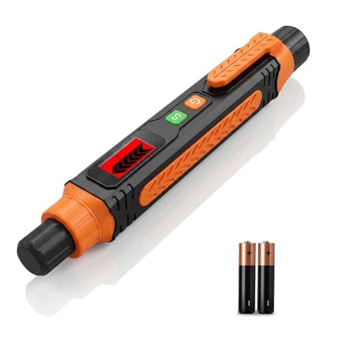 Detector de vazamento de gás natural, farejador de gás portátil com alarme sonoro e visual, para gás combustível como metano, propano -50A