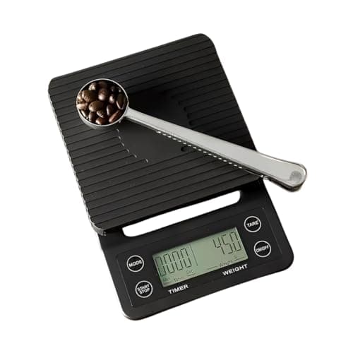 Balança Digital De Alta Precisão Para Café E Infusões Até 5kg Barista Temporizador