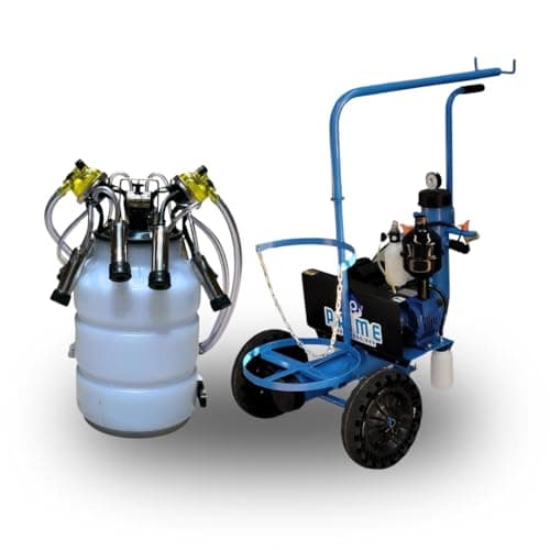 Ordenhadeira Mecânica Móvel Bv 450 e Motor 2 cv, com1 Conjunto Duplo Acoplado (220, Volts (CC))