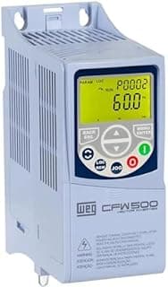 WEG, Inversor de frequência WEG CFW500 Geração 2 0,5cv 220v 2,6a Com Entrada Monofásica e Saída Trifásica