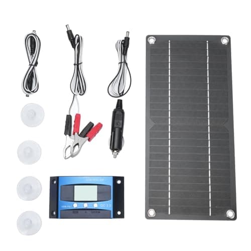 Kit de painel solar de 600W com controlador de carga e cabos