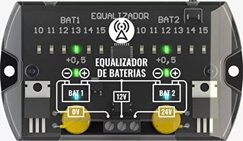 Equalizador E Balanceador De Baterias Solar Off Grid Jfa