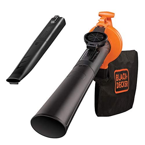 BLACK+DECKER Aspirador de Pó, Soprador e Triturador, para Remoão de Folhas Secas e Molhadas, Modelo BV25, 220V