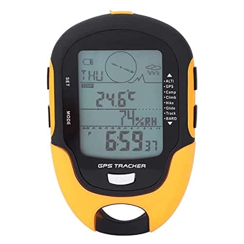 Altímetro digital, altímetro digital, barômetro digital à prova d'água IPX4, para ventiladores ao ar livre para caminhadas, acampamento, escalada