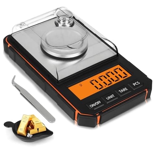 Balança de Precisão 0,01g, Mini Alta Precisão Digital 0.001G, Balança de Medição de Peso de JóIas