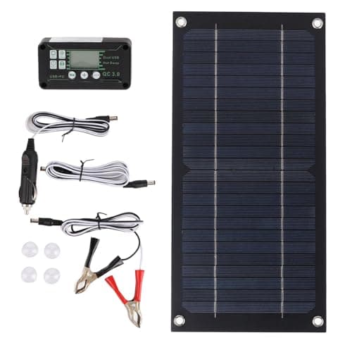 Kit de painel solar monocristalino de 600 W com controlador de carga de 100 A