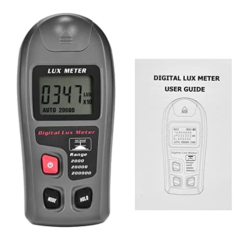 MT30 Luxímetro digital, medidor de luz de tela LCD grande com medição mínima de bloqueio de tela de variação automática, para construção de lâmpada de escritório escolar de armazém de fábrica