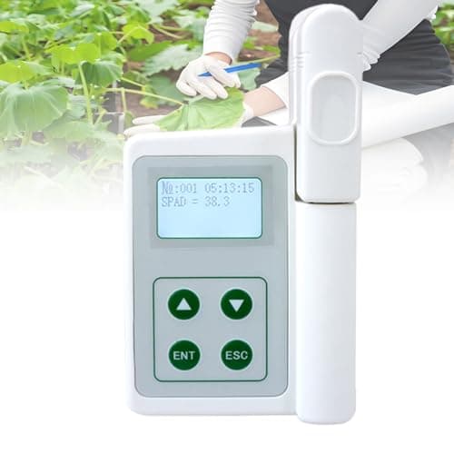Detector Não Destrutivo De Clorofila Foliar, Área De Medição: 2×2mm / Precisão De Medição: ±1,0 SPAD, Com Bateria Recarregável, Para Pesquisa Em Ciências Vegetais.,B