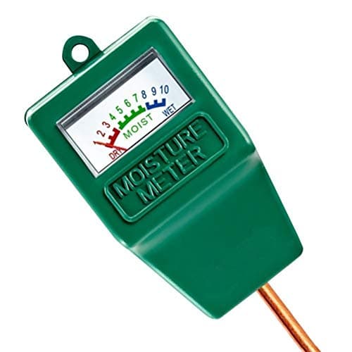 Hathdia Medidor de umidade do solo, higrômetro de plantas, sensor de umidade, monitor de água para plantas em vasos, jardim, fazenda, gramado (não precisa de bateria)