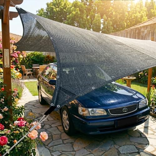 Tela Sombreamento Garagem Piscina Sombrite 80% Alça Reforçada Medidas - 4x1 4x2 4x3 4x4 4x5 4x6 4x7 4x8 (4mx5m)