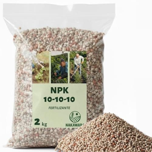 Adubo Fertilizante NPK 10-10-10 2 kg – Nutrição Balanceada para Flores, Hortas, Frutíferas e Gramados – Fertilizante Granulado Uso Geral, Alto Rendimento e Crescimento Saudável