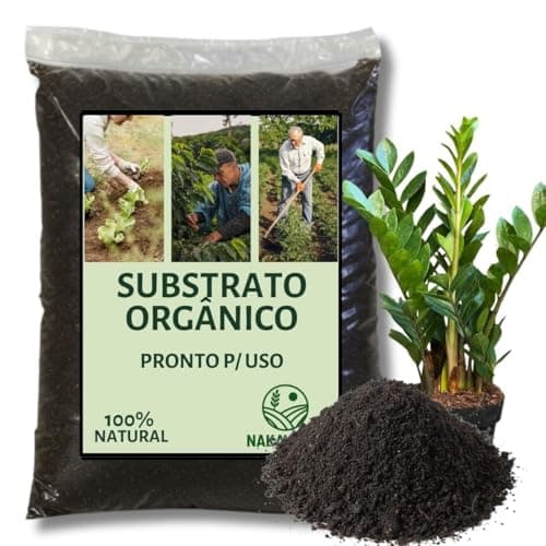 Substrato Orgânico Para Zamioculca Terra Adubada Nutritiva Pronta Para Uso Enraizamento Premium (5 Kg)