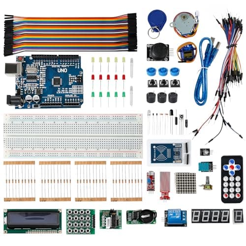 Mega Kit Robótica Para Arduino Uno e + 200 pcs com Tutorial, Kit Iniciante para Arduino, Construindo O Jogo Da Memória, Robotica, Automação Residencial