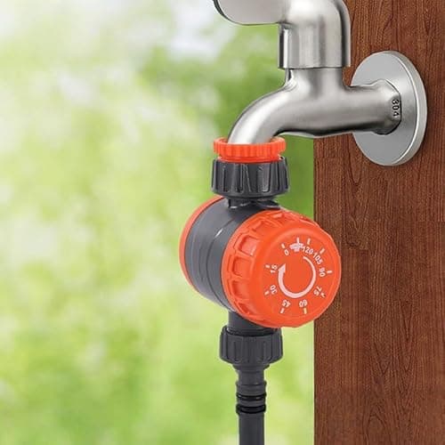 Aspersores de gramado para quintal, temporizador de irrigação de jardim, temporizador de mangueira de água para irrigação externa, equipamento de sistema de irrigação, controlador mecânico de