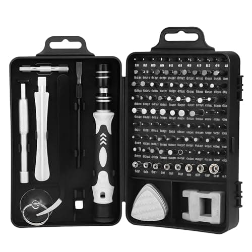 Conjunto De Chaves De Fenda 115 Peças | Kit De Ferramentas Driver Magnético | Conjunto De Chaves De Fenda De Precisão Eletrônica Para Reparo De Computador, Telefone Celular, PC, Iphone, Tablets