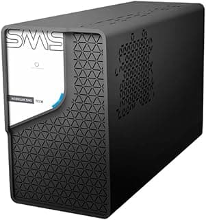 Nobreak SMS Tech 1400VA Entrada Bivolt 115/220V - Saída 115V | 6 Tomadas 10A + 2 Tomadas 20A | Senoidal por Aproximação | Proteção Contra Surtos Elétricos | Para PC, TV e Outros