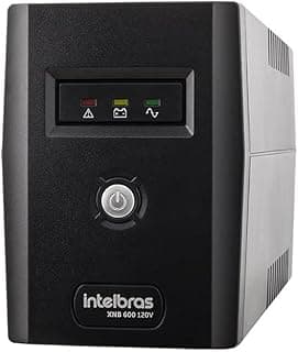 Nobreak Interactive, Intelbras XNB 600 120V, Preto