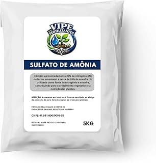 Fertilizante Sulfato De Amônio Adubo P/Agricultura 5kg