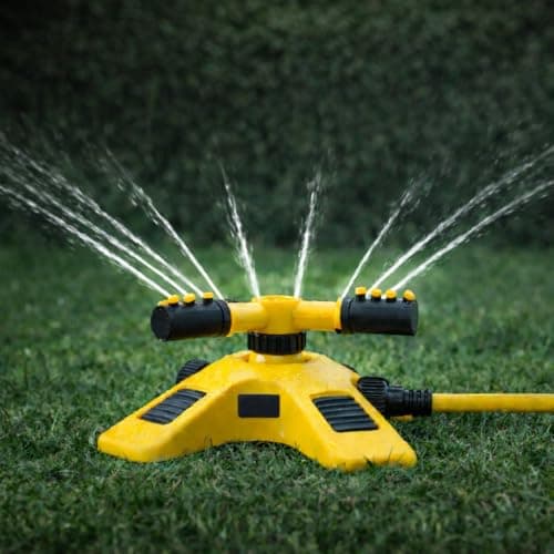 Irrigador De Jardim Aspersor Giratório 360 Pulverizador Água Pivo Irrigação1 Peça