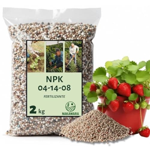 Fertilizante Adubo NPK 4-14-8 Granulado 2kg – Ideal para Plantio, Enraizamento Forte, Flores e Frutas – Jardinagem e Horta