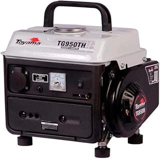 GERADOR TOYAMA GASOLINA TG950TH 2 TEMPOS MONOFASICO 127V 850W PARTIDA MANUAL COM CARREGADOR DE BATERIA